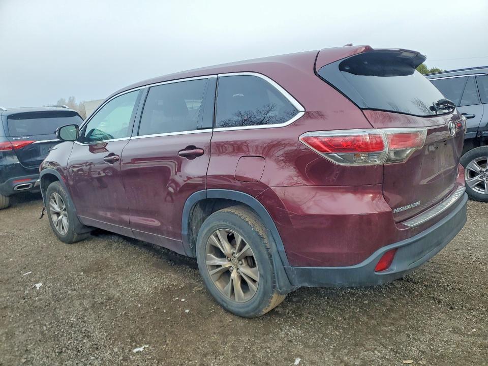 Продаж на аукціоні авто 2014 Toyota Highlander, vin: 5TDBKRFH4ES040378, номер лоту: 46276826
