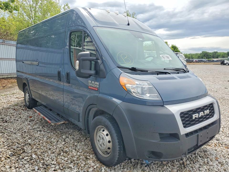 2021 Ram Promaster 3500 მანქანა იყიდება აუქციონზე, vin: 3C6MRVJG0ME586607, აუქციონის ნომერი: 77086775