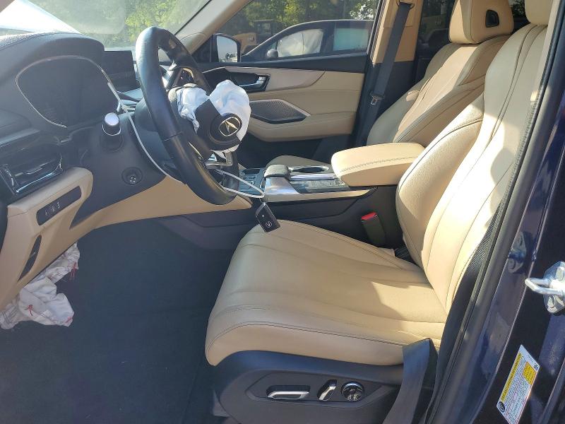 50743106 :رقم المزاد ، 5J8YD9H35NL005230 vin ، 2022 Acura Mdx مزاد بيع