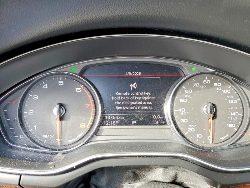 2018 Audi A4 1.8 S-l მანქანა იყიდება აუქციონზე, vin: WAUENAF49JA140967, აუქციონის ნომერი: 49250276