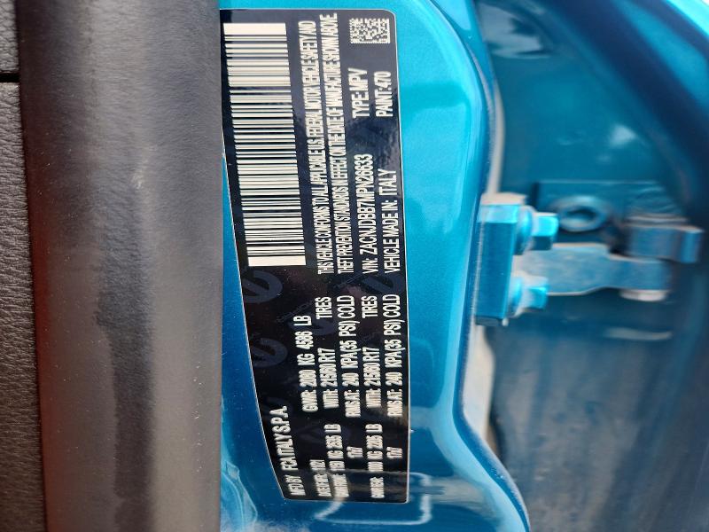 Aukcja sprzedaży 2021 Jeep Renegade, vin: ZACNJDBB7MPN26633, numer aukcji: 49479766