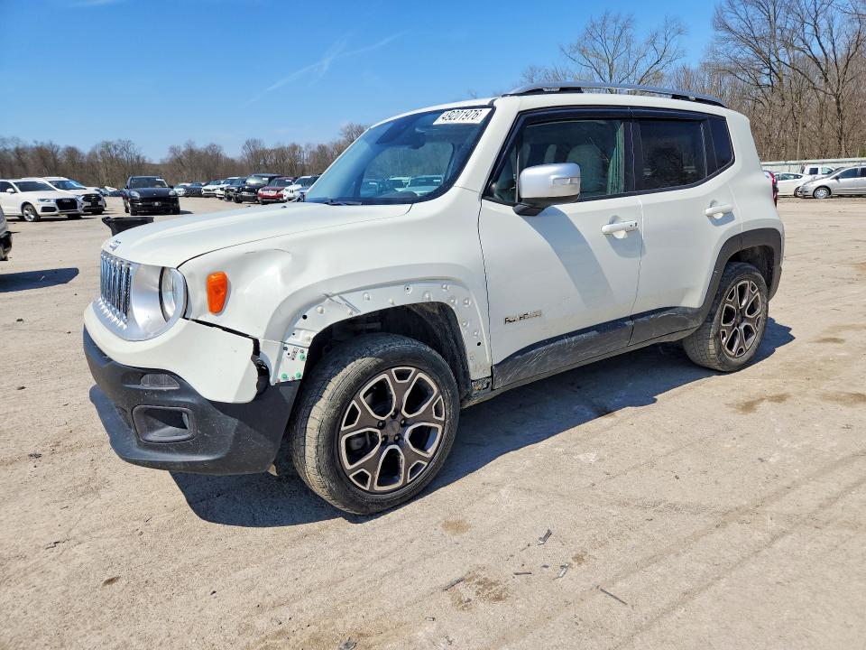Aukcja sprzedaży 2016 Jeep Renegade, vin: ZACCJBDT1GPD13945, numer aukcji: 49201976