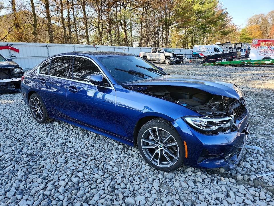 2019 Bmw 330xi მანქანა იყიდება აუქციონზე, vin: WBA5R7C59KFH30744, აუქციონის ნომერი: 49490886