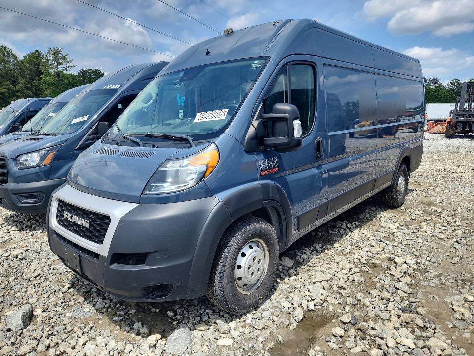 49950986 :رقم المزاد ، 3C6MRVJG9ME580174 vin ، 2021 Ram Promaster 3500 مزاد بيع