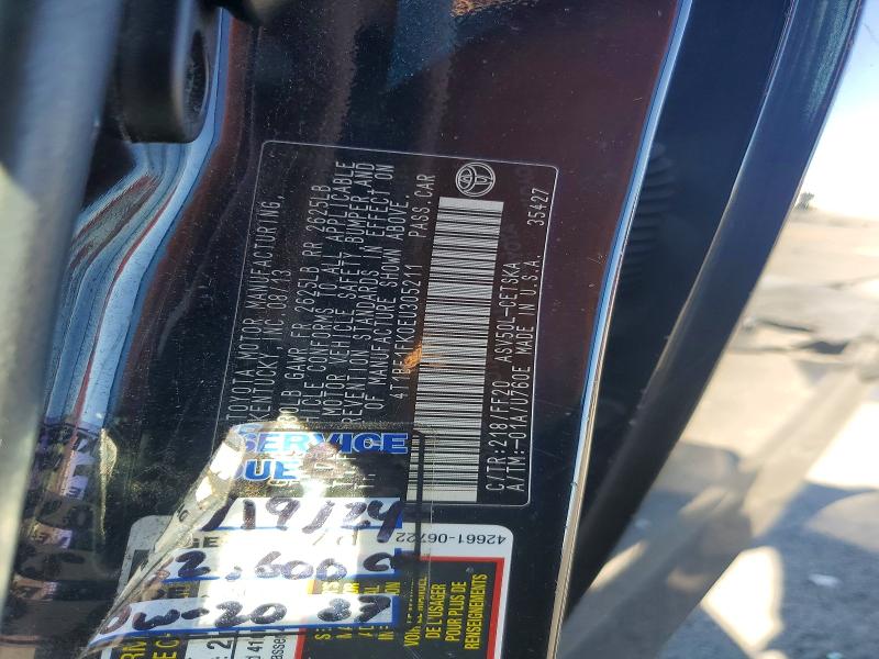 Aukcja sprzedaży 2014 Toyota Camry, vin: 4T1BF1FK0EU305211, numer aukcji: 51167416