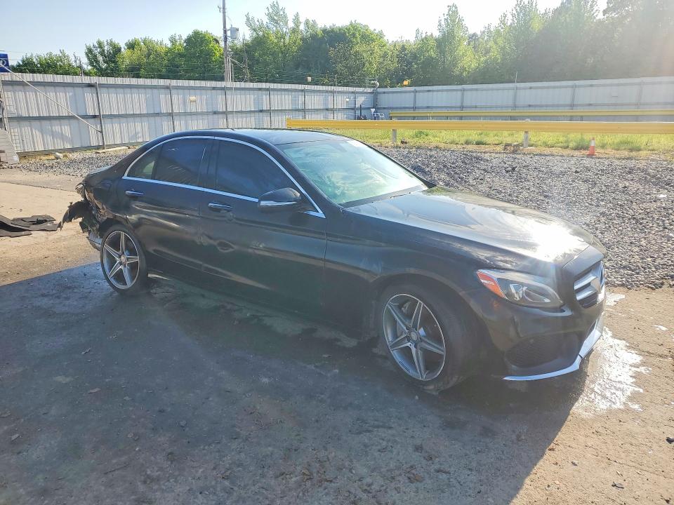 2015 Mercedes-benz C მანქანა იყიდება აუქციონზე, vin: 55SWF4KB8FU042911, აუქციონის ნომერი: 50569326