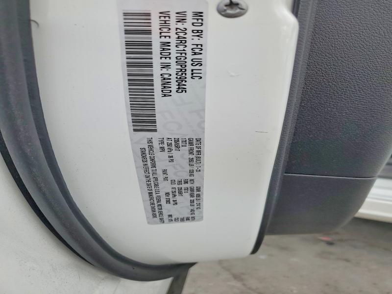 Продаж на аукціоні авто 2023 Chrysler Pacifica, vin: 2C4RC1FG0PR596445, номер лоту: 51179966
