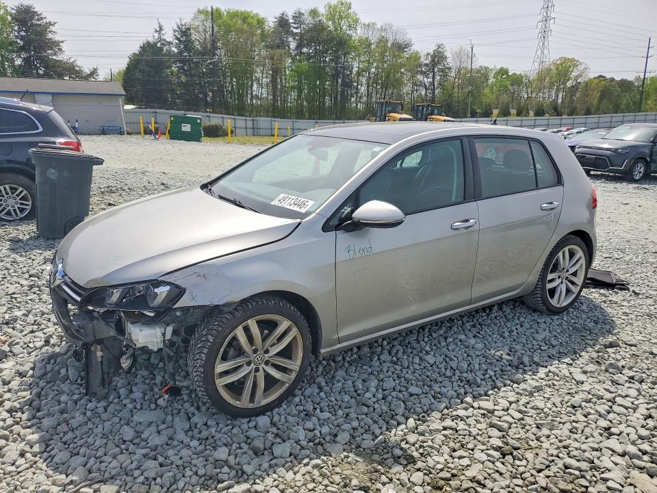 49113446 :رقم المزاد ، 3VWRA7AU3FM097390 vin ، 2015 Volkswagen Golf مزاد بيع