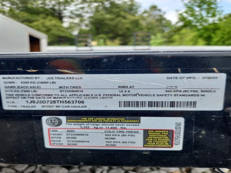 Продажа на аукционе авто 2026 Unknown Unknown, vin: 1J9J3D728TH563706, номер лота: 51348976