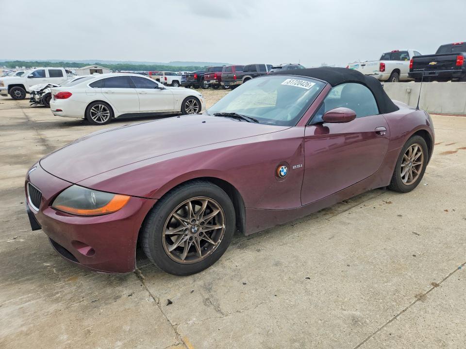 51720426 :رقم المزاد ، 4USBT33403LS42249 vin ، 2003 Bmw Z4 مزاد بيع