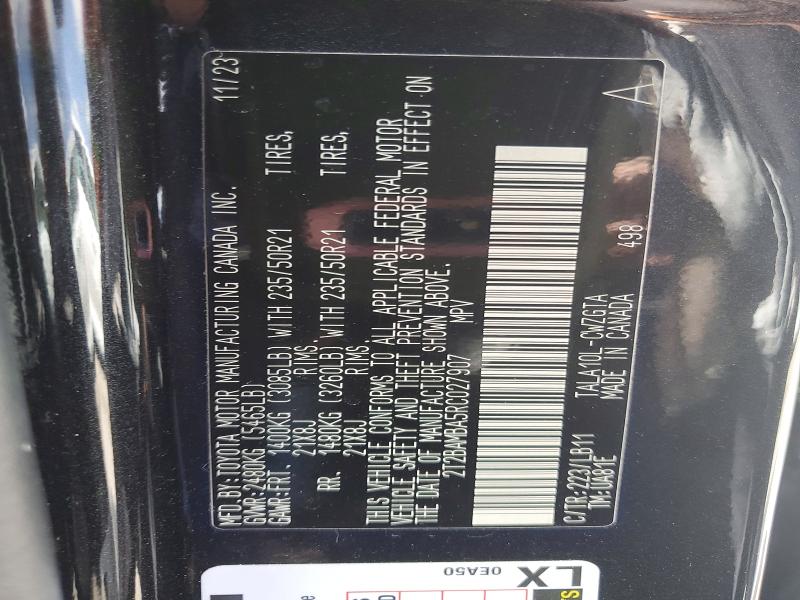 Продажа на аукционе авто 2024 Lexus Rx 350, vin: 2T2BAMBA5RC027907, номер лота: 49396806