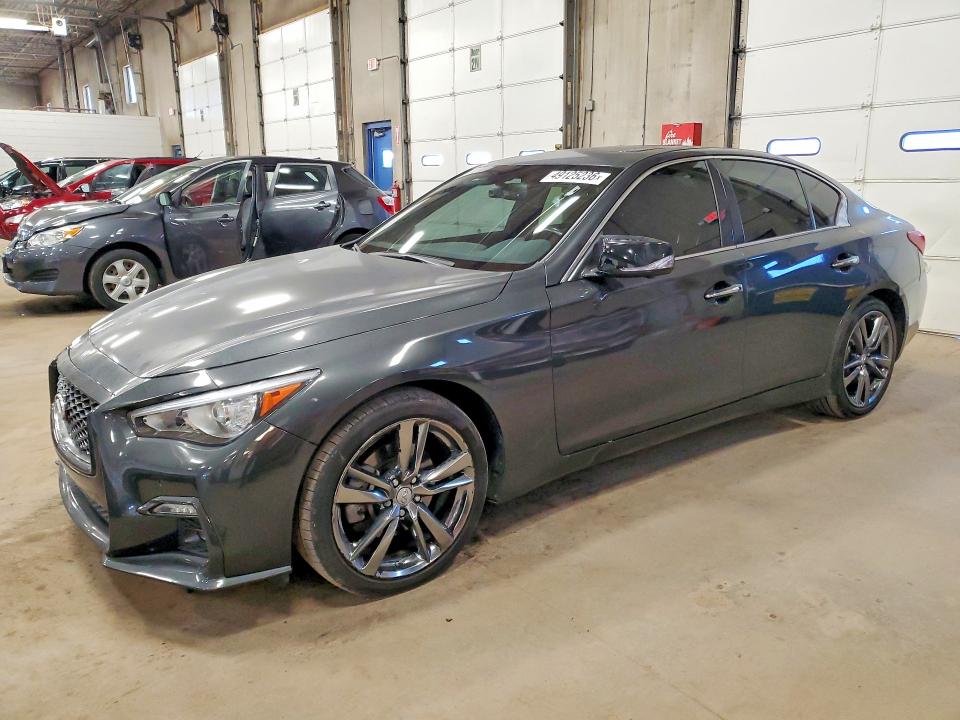 49125236 :رقم المزاد ، JN1EV7CR5MM752479 vin ، 2021 Infiniti Q50 مزاد بيع