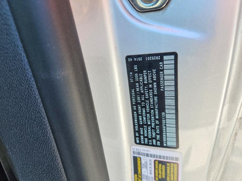 51420046 :رقم المزاد ، WVWBW8AH4FV001139 vin ، 2015 Volkswagen Eos مزاد بيع