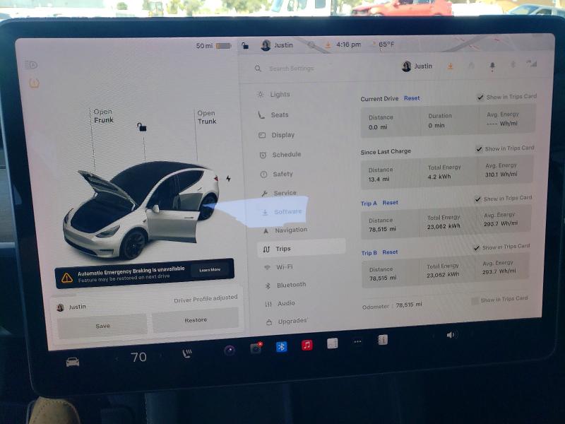 Продаж на аукціоні авто 2021 Tesla Model Y, vin: 5YJYGDEE6MF153354, номер лоту: 50622556