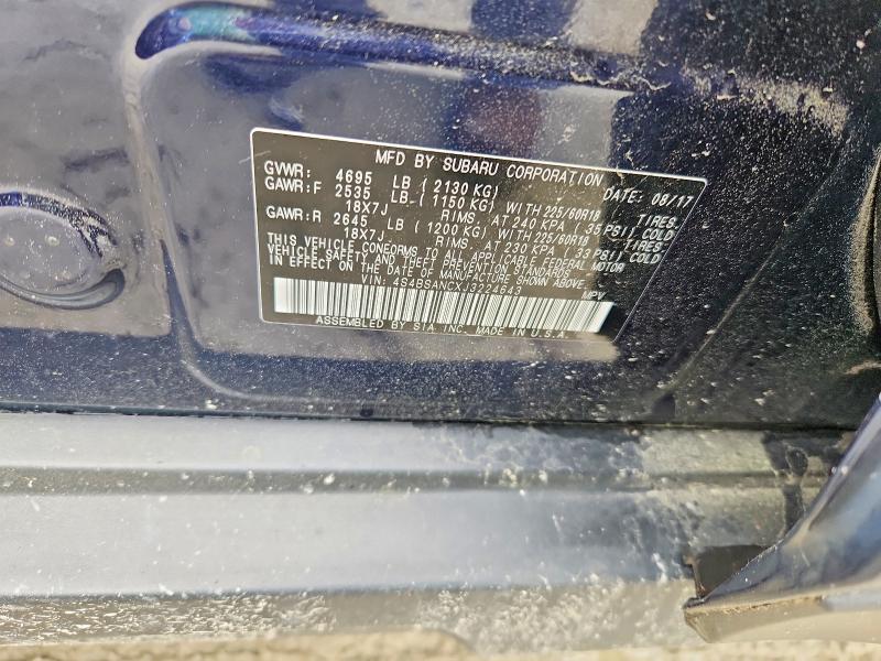 Продажа на аукционе авто 2018 Subaru Outback, vin: 4S4BSANCXJ3224643, номер лота: 51269446
