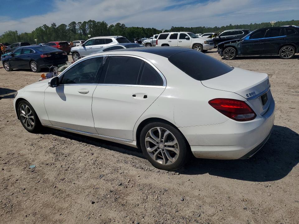 48861666 :رقم المزاد ، 55SWF4JB8HU196250 vin ، 2017 Mercedes-benz C مزاد بيع