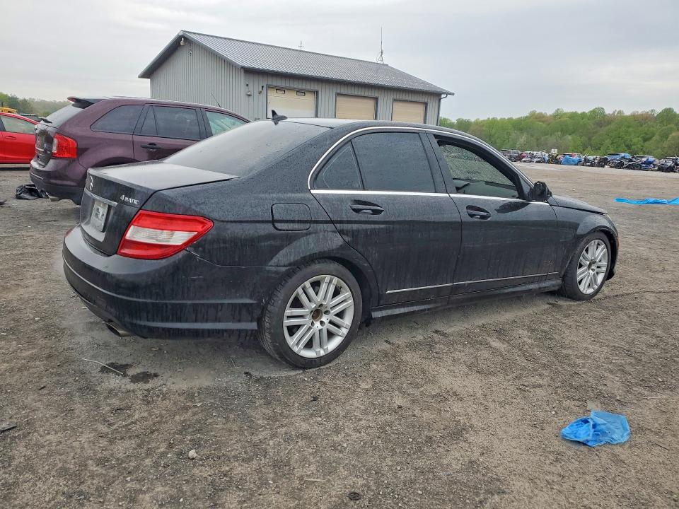 50664816 :رقم المزاد ، WDDGF81X29R061064 vin ، 2009 Mercedes-benz C مزاد بيع