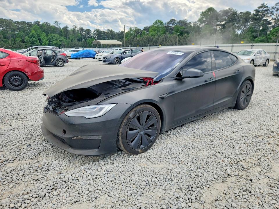 2021 Tesla Model S მანქანა იყიდება აუქციონზე, vin: 5YJSA1E51MF456516, აუქციონის ნომერი: 50910936