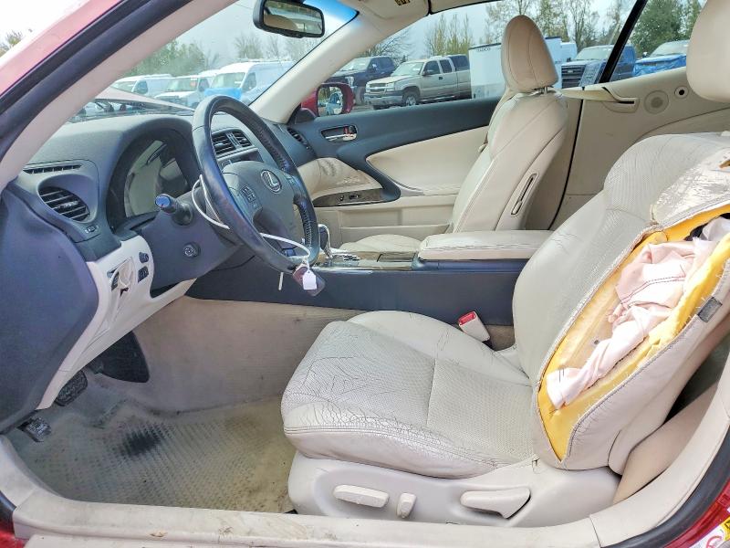2010 Lexus Is მანქანა იყიდება აუქციონზე, vin: JTHFE2C21A2503481, აუქციონის ნომერი: 49515676