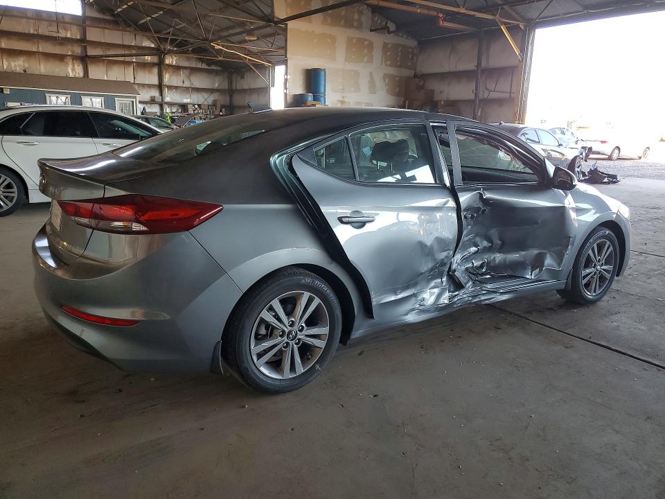 Продаж на аукціоні авто 2018 Hyundai Elantra, vin: KMHD84LF7JU576594, номер лоту: 48887746