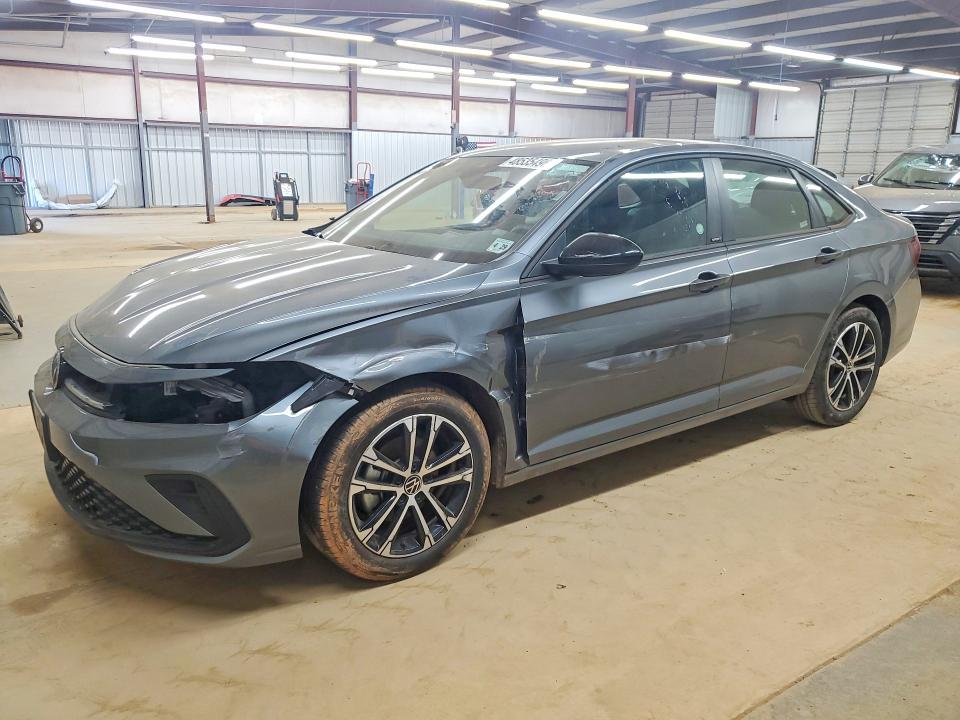 48535496 :رقم المزاد ، 3VWBX7BU7SM073537 vin ، 2025 Volkswagen Jetta مزاد بيع