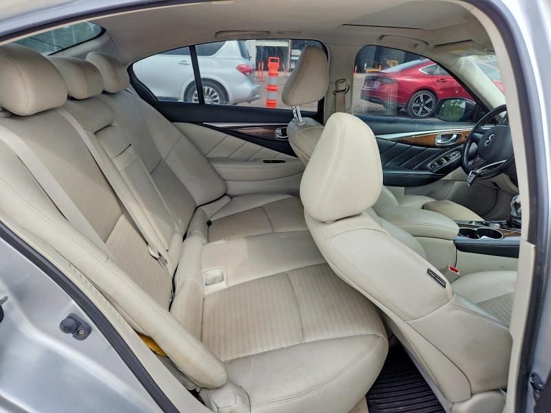 50758796 :رقم المزاد ، JN1AV7AP6EM691080 vin ، 2014 Infiniti Q50 Hybrid مزاد بيع