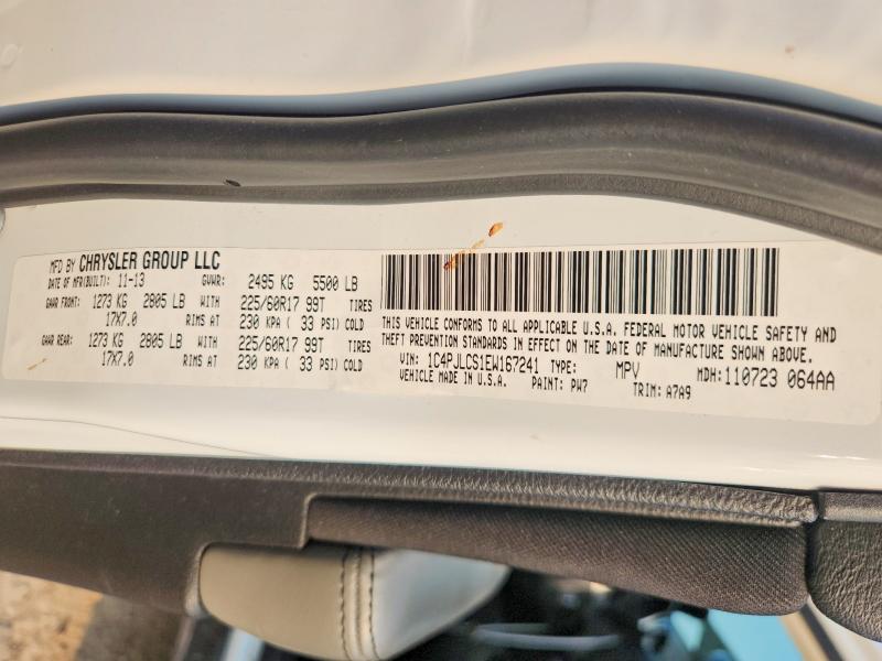 Продаж на аукціоні авто 2014 Jeep Cherokee, vin: 1C4PJLCS1EW167241, номер лоту: 51423966