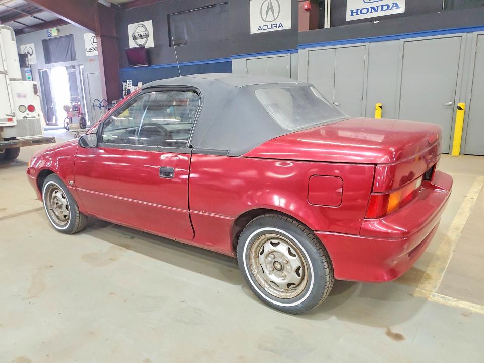 1991 Geo Metro მანქანა იყიდება აუქციონზე, vin: JG1MR3360MK617104, აუქციონის ნომერი: 49679716