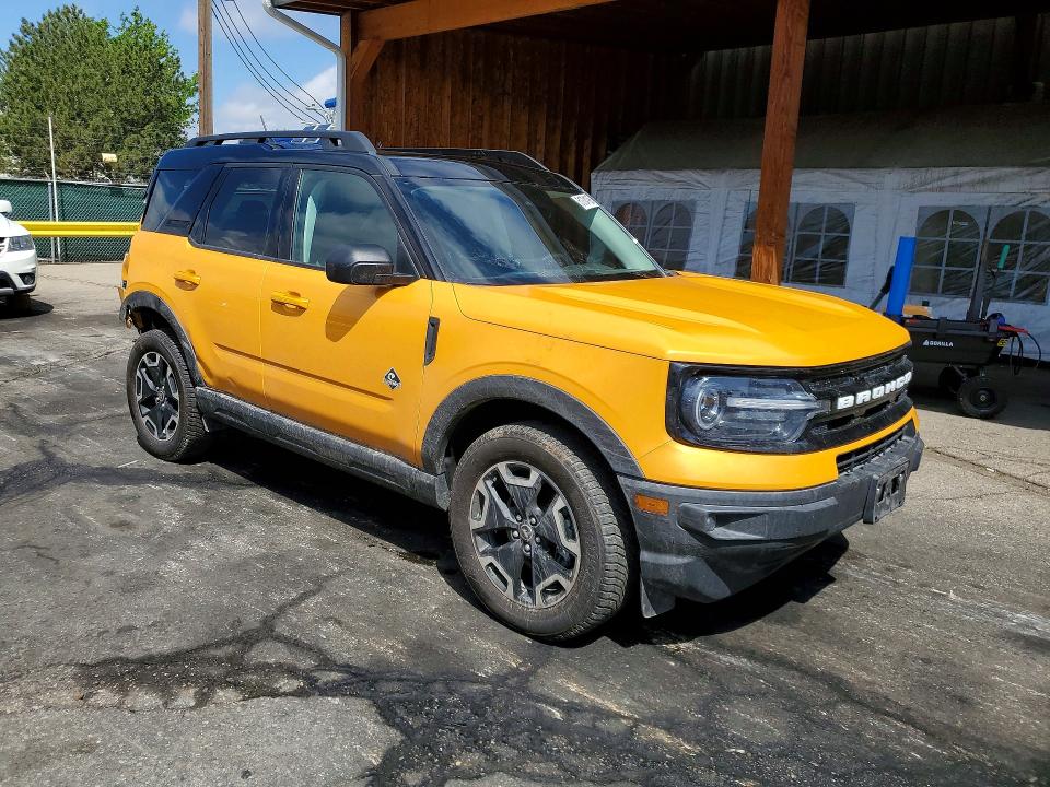 Продажа на аукционе авто 2023 Ford Bronco Sport, vin: 3FMCR9C65PRD00582, номер лота: 51704196