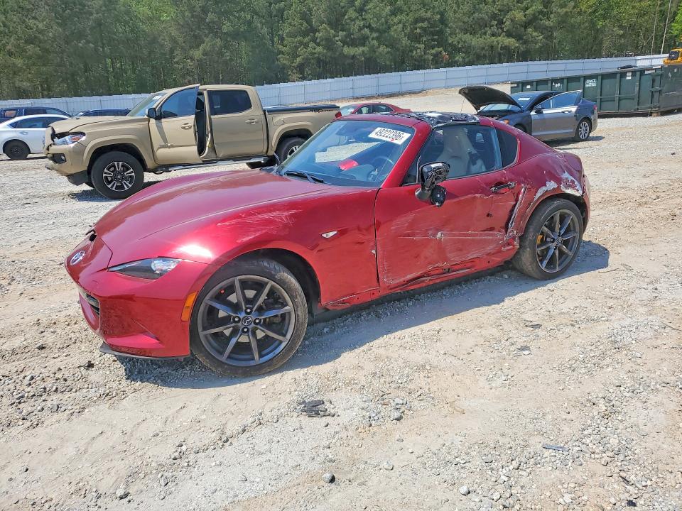 49222396 :رقم المزاد ، JM1NDAM77K0305716 vin ، 2019 Mazda Mx-5 Miata مزاد بيع