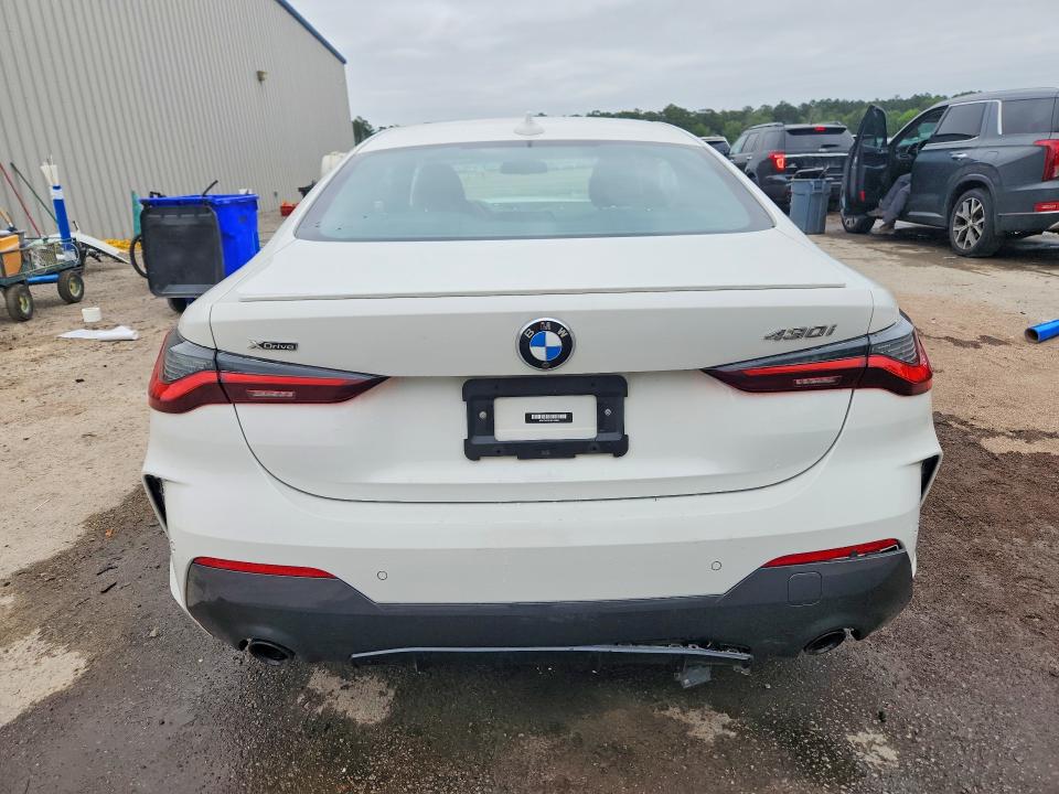 2022 Bmw 430xi მანქანა იყიდება აუქციონზე, vin: WBA73AP07NCJ80551, აუქციონის ნომერი: 51150666