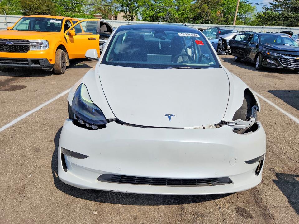 2022 Tesla Model 3 მანქანა იყიდება აუქციონზე, vin: 5YJ3E1EAXNF317458, აუქციონის ნომერი: 50156696