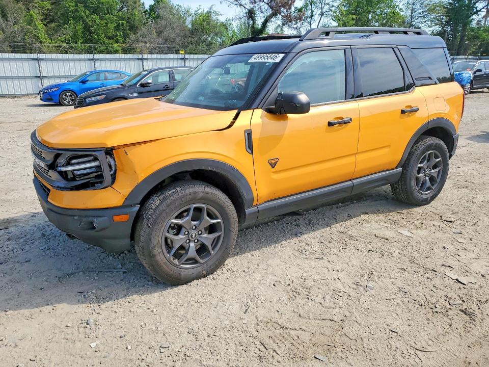 49995846 :رقم المزاد ، 3FMCR9D97MRB33758 vin ، 2021 Ford Bronco Sport مزاد بيع