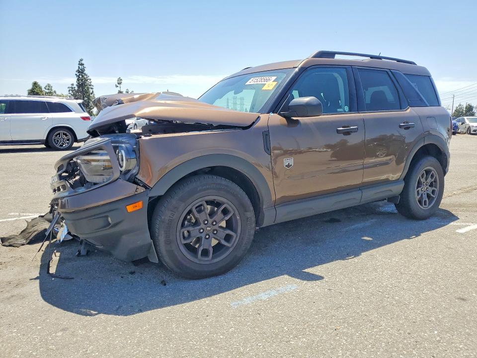 Продажа на аукционе авто 2022 Ford Bronco Sport, vin: 3FMCR9B69NRE00344, номер лота: 51528566