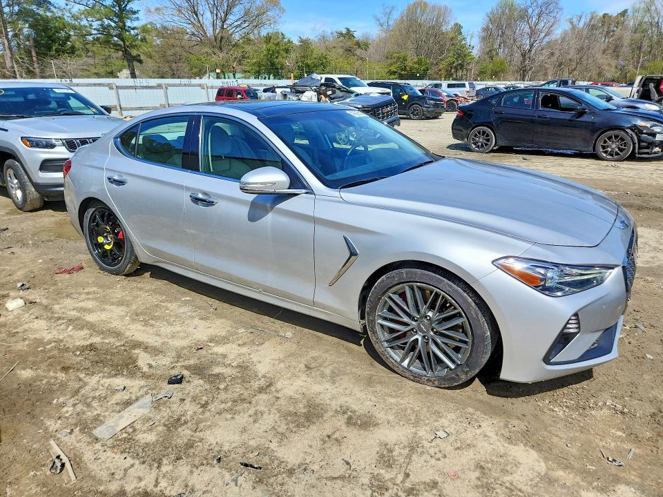 47697516 :رقم المزاد ، KMTG74LE6KU023563 vin ، 2019 Genesis G70 مزاد بيع