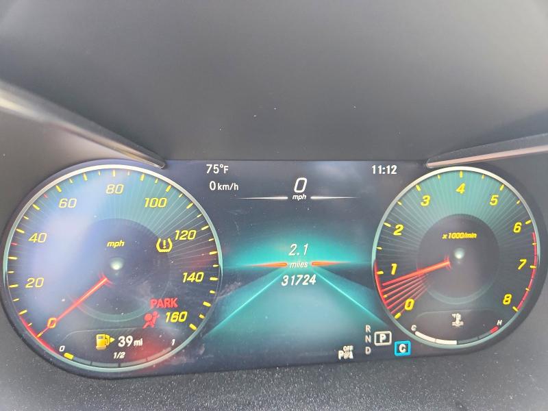 2021 Mercedes-benz C მანქანა იყიდება აუქციონზე, vin: W1KWF8DB0MR651185, აუქციონის ნომერი: 50550086