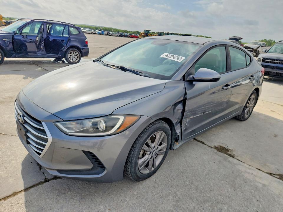 Auction sale of the 2018 Hyundai Elantra, vin: KMHD84LF2JU537329, lot number: 49329806