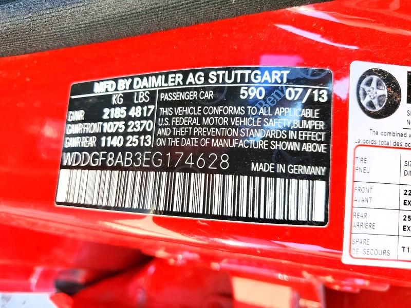 Продаж на аукціоні авто 2014 Mercedes-benz C, vin: WDDGF8AB3EG174628, номер лоту: 49027666