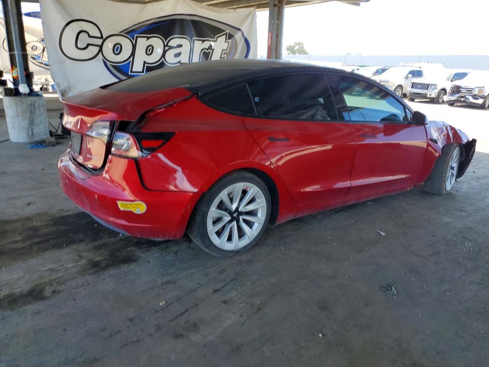Aukcja sprzedaży 2021 Tesla Model 3, vin: 5YJ3E1EB4MF877564, numer aukcji: 49025666