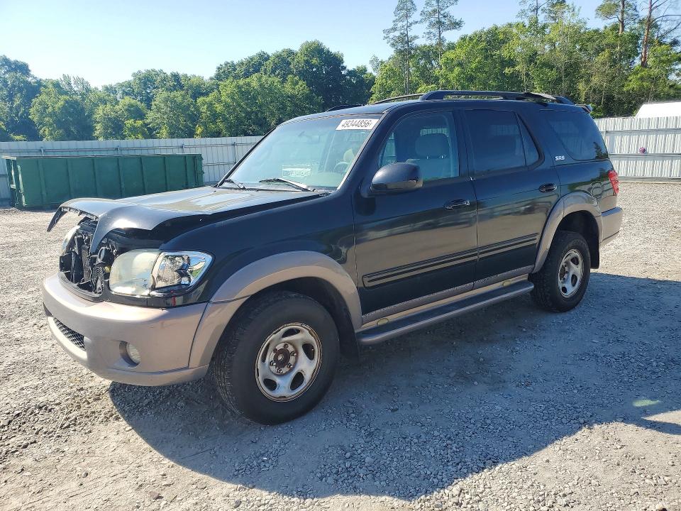 2002 Toyota Sequoia მანქანა იყიდება აუქციონზე, vin: 5TDZT34A12S080489, აუქციონის ნომერი: 49344856