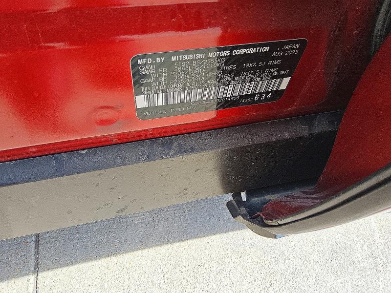 Продажа на аукционе авто 2024 Mitsubishi Outlander, vin: JA4J3UA83RZ014808, номер лота: 49333286