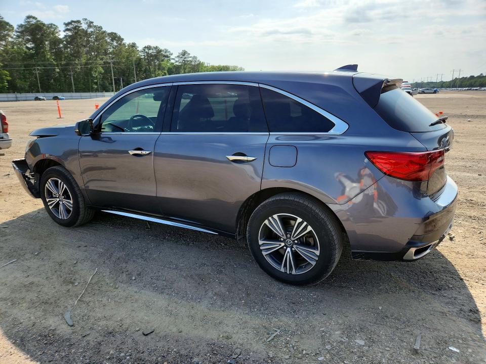 51608466 :رقم المزاد ، 5FRYD3H30HB012975 vin ، 2017 Acura Mdx مزاد بيع