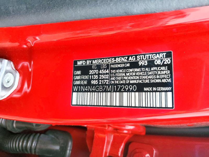 Продаж на аукціоні авто 2021 Mercedes-benz Gla, vin: W1N4N4GB7MJ172990, номер лоту: 50140916
