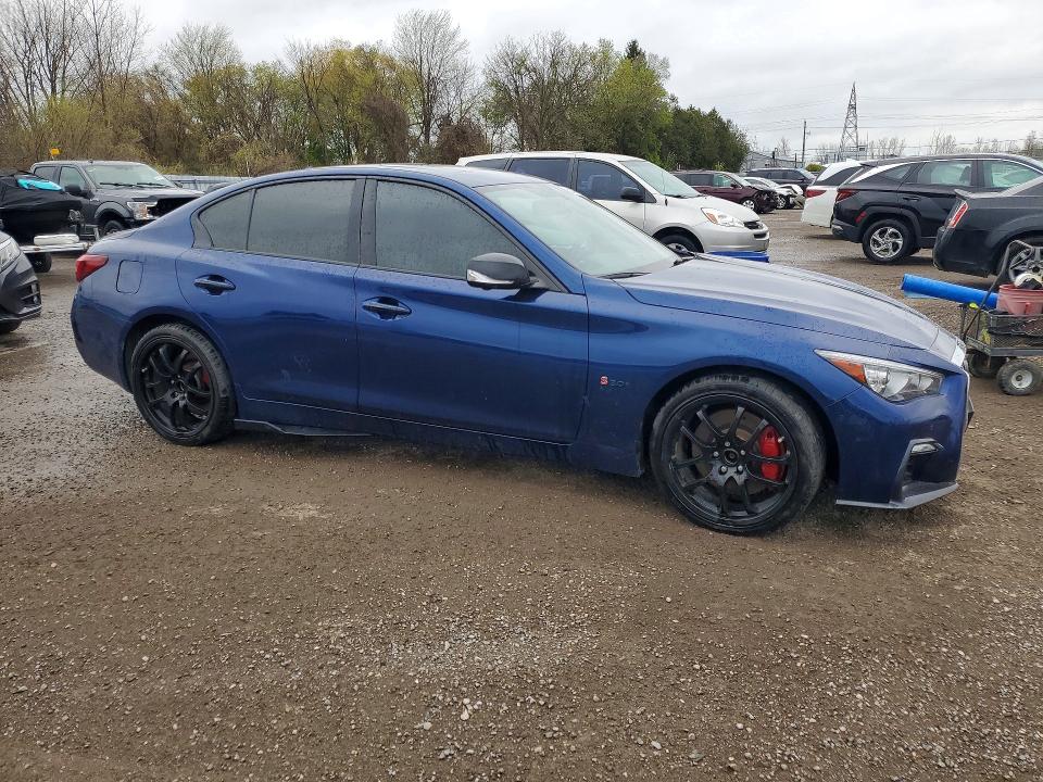 2019 Infiniti Q50 მანქანა იყიდება აუქციონზე, vin: JN1FV7AR8KM801033, აუქციონის ნომერი: 51260596