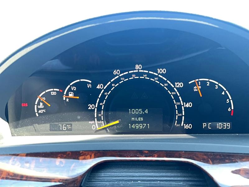 49586856 :رقم المزاد ، WDBNG75J03A333579 vin ، 2003 Mercedes-benz S مزاد بيع
