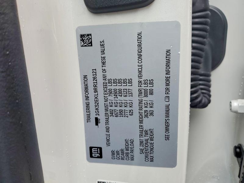 Продажа на аукционе авто 2024 Gmc Yukon, vin: 1GKS2EKL9RR126121, номер лота: 48575946