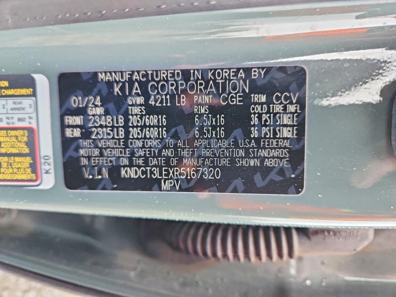 50608206 :رقم المزاد ، KNDCT3LEXR5167320 vin ، 2024 Kia Niro مزاد بيع