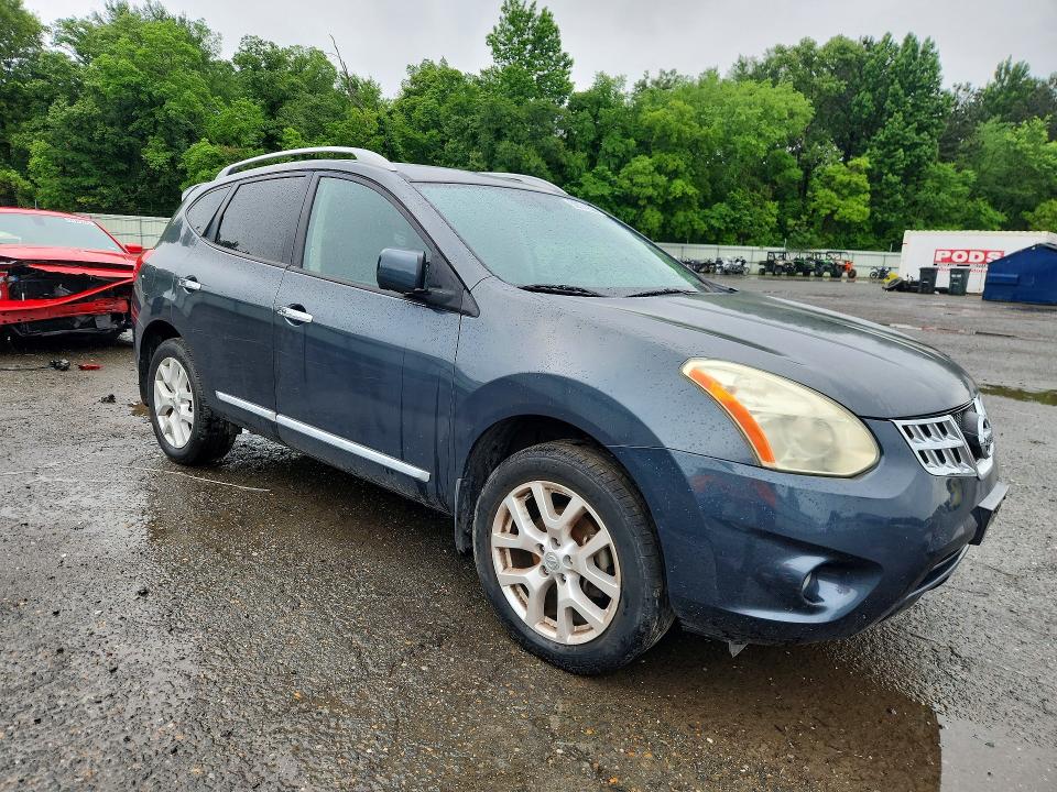 52074206 :رقم المزاد ، JN8AS5MTXDW023129 vin ، 2013 Nissan Rogue مزاد بيع