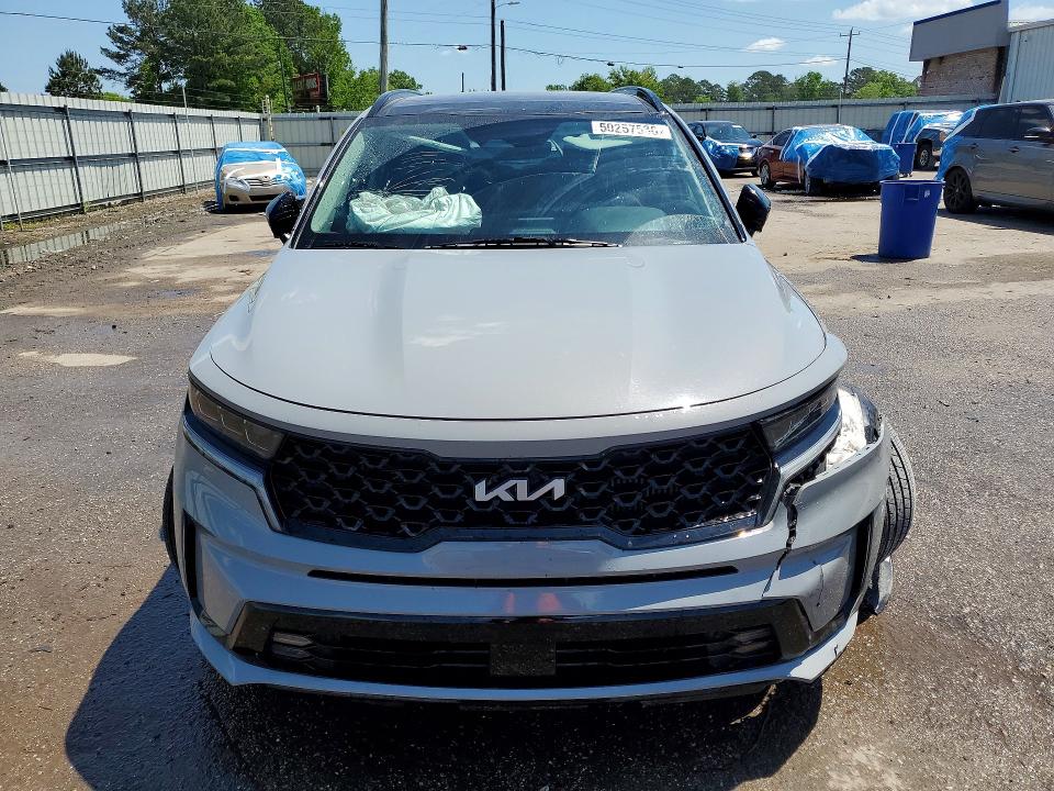50257536 :رقم المزاد ، 5XYRK4LF7NG133932 vin ، 2022 Kia Sorento مزاد بيع