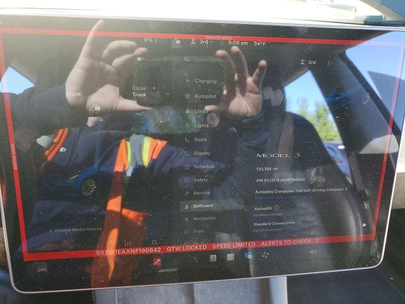 Продажа на аукционе авто 2022 Tesla Model 3, vin: 5YJ3E1EAXNF190842, номер лота: 50475626